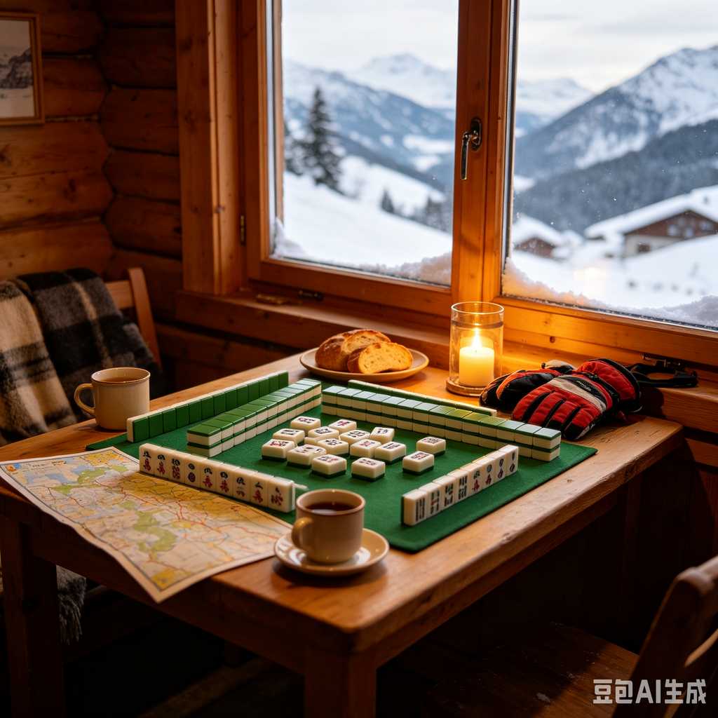 modern mahjong set