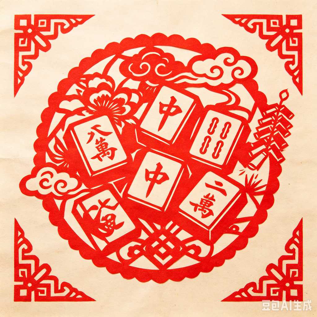 latest style mahjong tiles