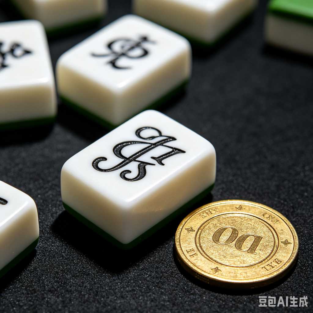 smooth print surface mahjong tiles
